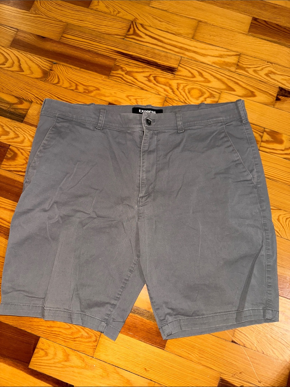 Men's Gray Chino Shorts